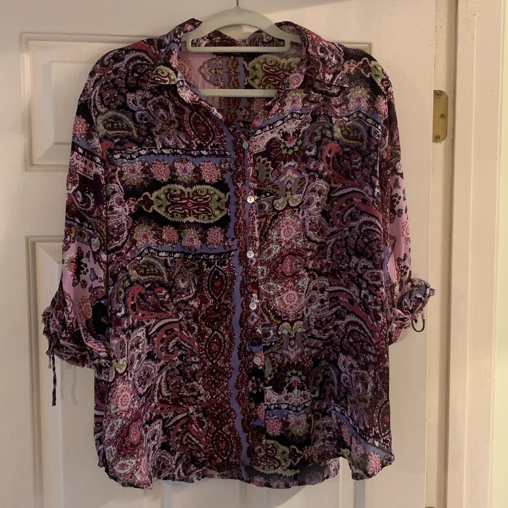 Gorgeous silky flowy top